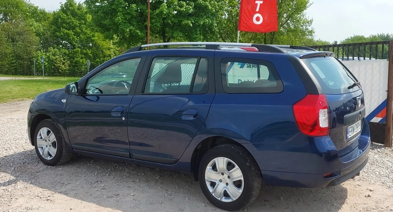 Dacia Logan cena 36900 przebieg: 155000, rok produkcji 2017 z Głubczyce małe 92